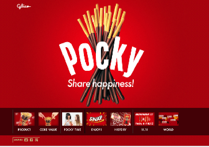 Launch of Pocky's Global Brand Website