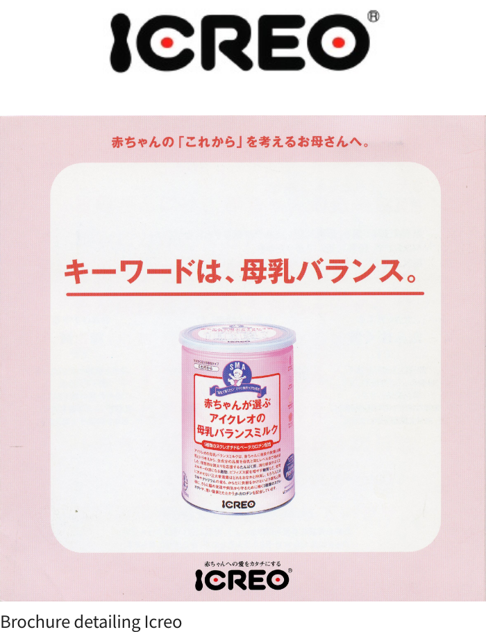 Brochure detailing Icreo