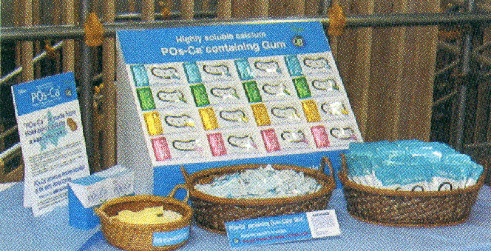 Glico exhibited the product at the G8 Hokkaido Toyako Summit under the new name POs-Ca
