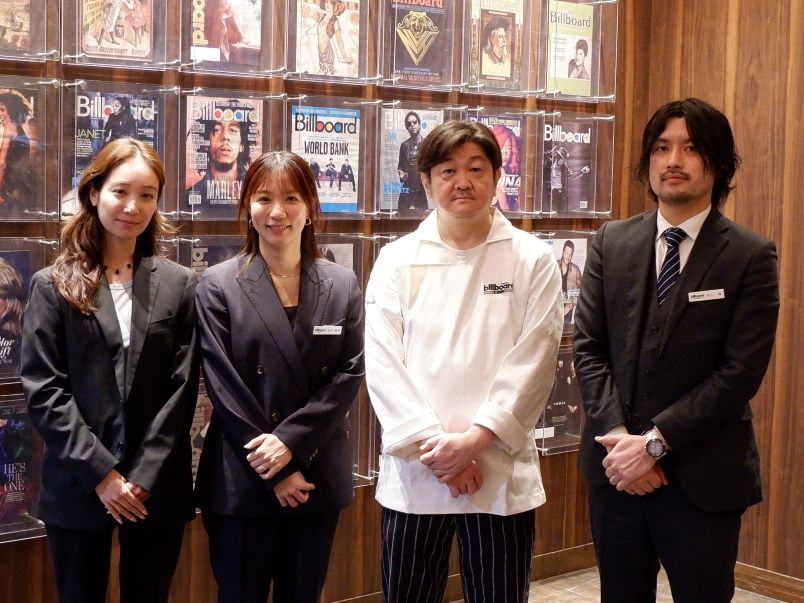 Billboard Live TOKYOでお話をお聞きした皆様