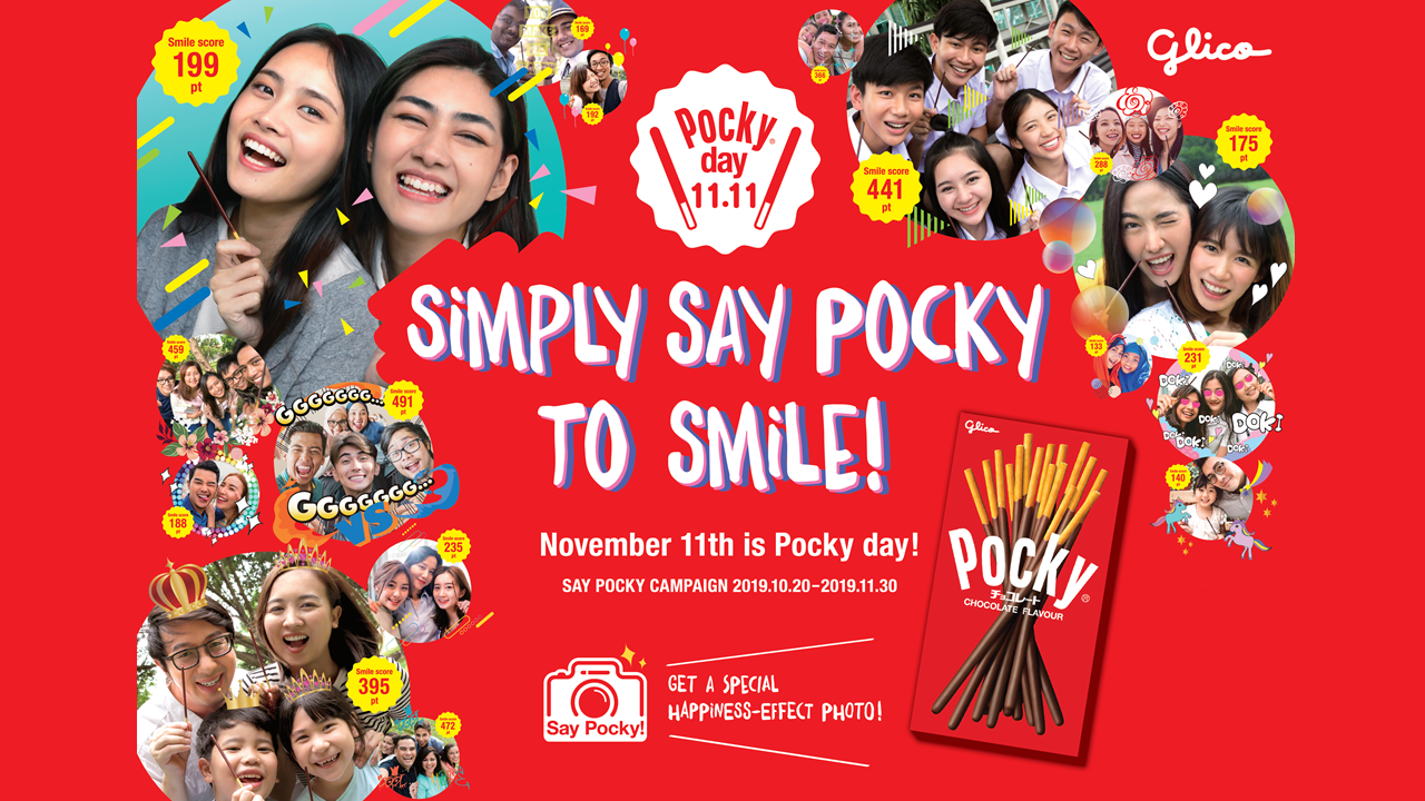 Say Pocky! Global Pocky day Campaign 2019 Glico Asia Pacific
