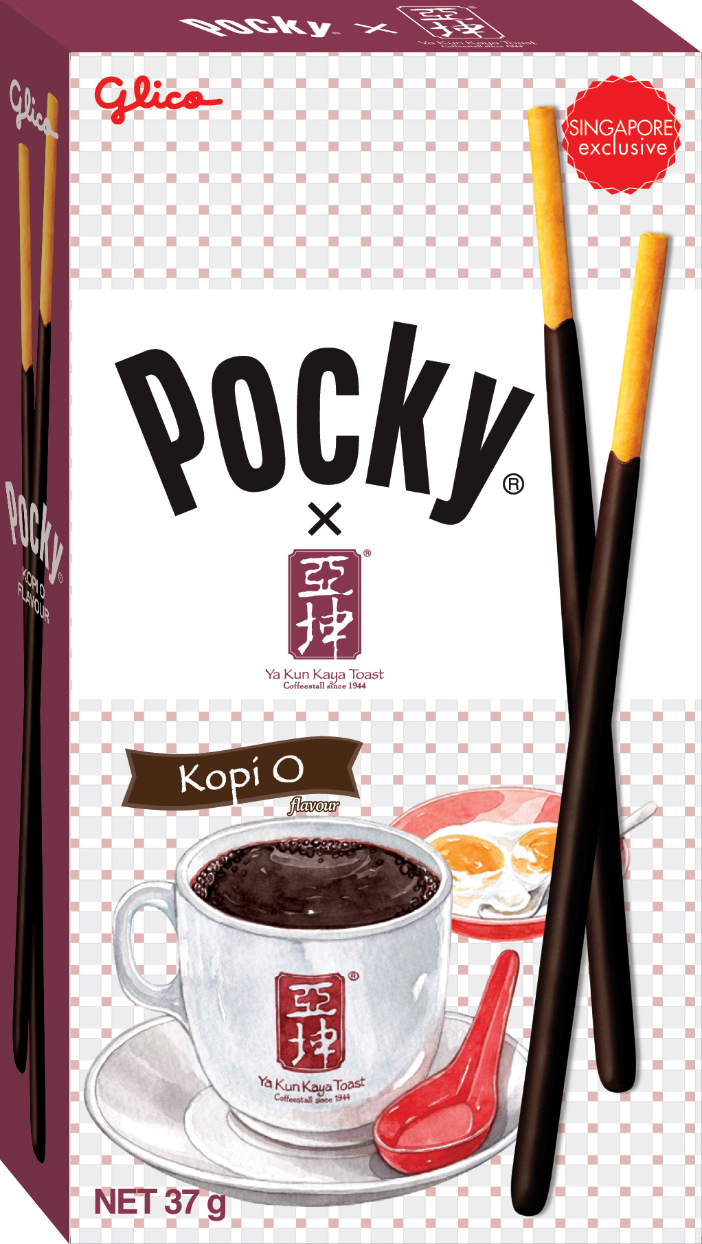Pocky X Ya Kun Kopi  O Glico Asia Pacific
